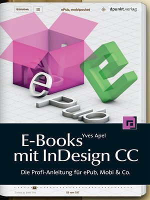 cover image of E-Books mit InDesign CC
